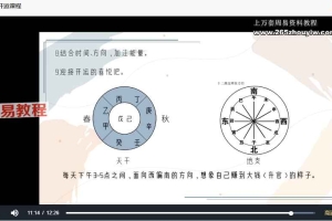 司辰 开运课程视频一集 百度云下载!