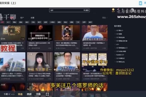 蓝海项目 塔罗小红书运营5集视频 百度云下载！
