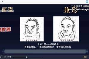 坤小坤面相识人术基础课程14集视频 百度云下载！