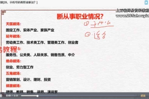 司天喜 数字能量手机号码预测九大绝密步骤视频31集 百度云下载！