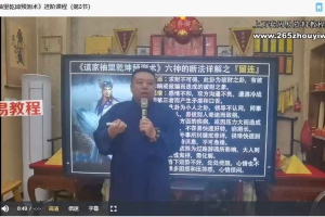 谷晟阳 《道家袖里乾坤预测术》进阶课程(3天3夜精品小班课)视频9集 百度云下载!