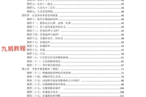 子牧君六爻入门+进阶两册 PDF 百度云下载!
