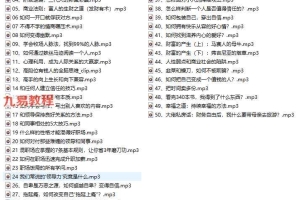 普通人逆袭指南50讲【精华】录音+课件pdf 百度云下载！