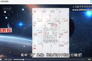 国学杰姆紫微飞星基础录播课程视频20讲 百度云下载！