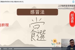 郝通善《茅山第二期祝由术6月20.21线上课》直播1集视频 百度云下载!