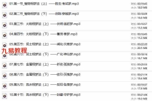 古法释梦·初阶梦例集音频10集 百度云下载！
