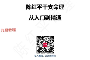 陈红平【干支命理】从入门到精通.pdf 204页 百度云下载！