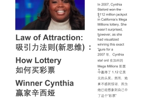Cynthia显化彩票中奖pdf 中英文翻译 百度云下载！